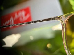 Ray-Ban Erika RB4171 6514/13 Transparent Brown Gradient Sunglasses 54mm UV400 3N