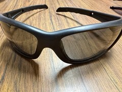 Wiley X Gravity Wrap Sunglasses Black Frame Gray Tinted Lenses WX Z87-2+