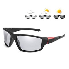 Photochromic Polarized Sports Sunglasses for Men Women UV Protection Safety
