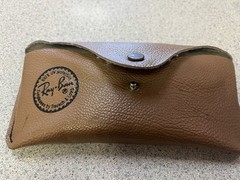 CIRCA 1980’s VINTAGE B&L RAY-BAN USA AVIATOR SUNGLASSES W/ Patent Pending Case