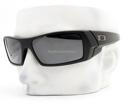 Oakley Gascan Sunglasses Matte Black Prizm Black OO9014-4360 with Pouch