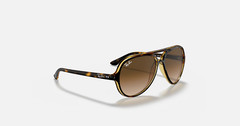 Ray-Ban Cats 5000 Classic Light Havana Light Brown Gradient 59 mm Sunglasses