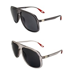 AlterImage Shore Sports Fashionable Sunglasses 2 Pair w/ Smoke Lenses