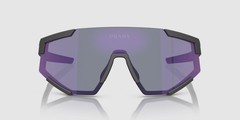 PRADA LINEA ROSSA PS 04WS DG070A Black Blue Mirror Violet 39 mm Men’s Sunglasses