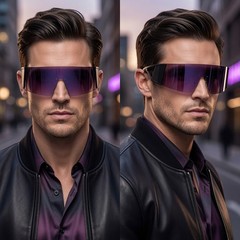 Sunglasses Music Festival Shades Hip Hop Rapper Cholo Gang Stylish Men Glasses