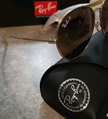 🔥 RAY-BAN Pilot TITANIUM POLAR CHROMANCE Round Sunglasses – RB8063 M 55-16mm
