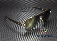VERSACE VE2199 12524T Dark Havana Dark Grey Mirror Gold 56 mm Men’s Sunglasses