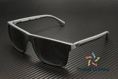 EMPORIO ARMANI EA4033 5229T3 Black Grey Polarized Grey Grd 56mm Men’s Sunglasses