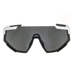 PRADA 04W Linea Rossa IMPAVID Sport Sunglasses White Pilot Wrap Unisex PS04WS