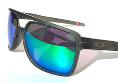NEW Oakley CASTEL Matte Smoke Grey POLARIZED GALAXY Jade Lens Sunglass 9147