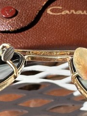 B&L Ray-Ban Caravan Sunglasses~1/10 12K GF Frame~1/3 Mirror G-15 Lens~1950s-60s