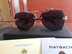 MAYBACH Unisex Sunglasses AVIATOR for Men / Women / Gold / Black / New !!!