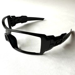 Oakley Oil Rig Polished Black Replacement Frame Only Authentic OO9081