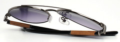 ERMENEGILDO ZEGNA EZ0013 08B Shiny Gunmetal Mens Sunglasses 55-17-145 B:48