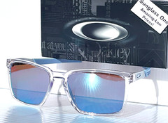 NEW Oakley EXCHANGE SUN Clear POLARIZED PRIZM H2O Blue Lens Sunglass 9483-03