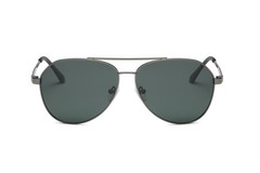 Classic Aviator Unisex Sunglasses Metal Frame With Polarized Lens Fashion Glass