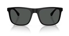 Emporio Armani EA4129 504287 Matte Black Square Sunglasses