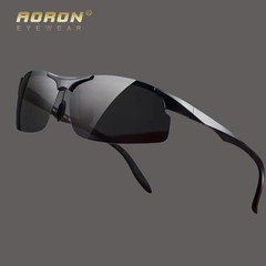 Aluminum HD Polarized Photochromic Sunglasses Men Driving Sport Outdoor Glasses