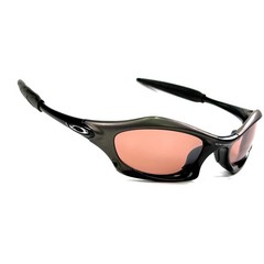 Oakley Splice Black Gunmetal VR28 Sunglasses Vintage 2002 Rare
