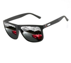 Square Polarized Sunglasses, Lightweight Frame Sun Glasses with UV Protection US