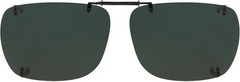 Dioptics adult Haven Rec Clip On Sunglasses, Gray (54 Rec G, 58 Rec G, 58 Rec Q)