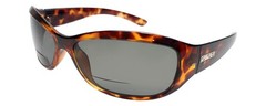 ONOS Harbor Dock Polarized Bi-Focal Sunglasses in Tortoise Smoke Grey Lens +1.75