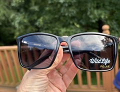 Vonzipper Lesmore Black Gloss Frames WildLife Polarized Sunglasses New
