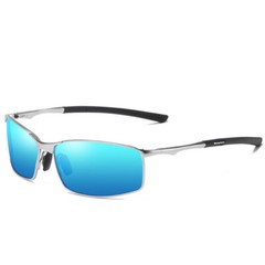 Men Rectangular Polarized Sunglasses Light Driving UV400 Outdoor Casual Eyewear