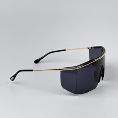 Tom Ford Men Sunglasses Gold Grey Irregular FT0980/S 30A PAVLOS-02 BRAND NEW
