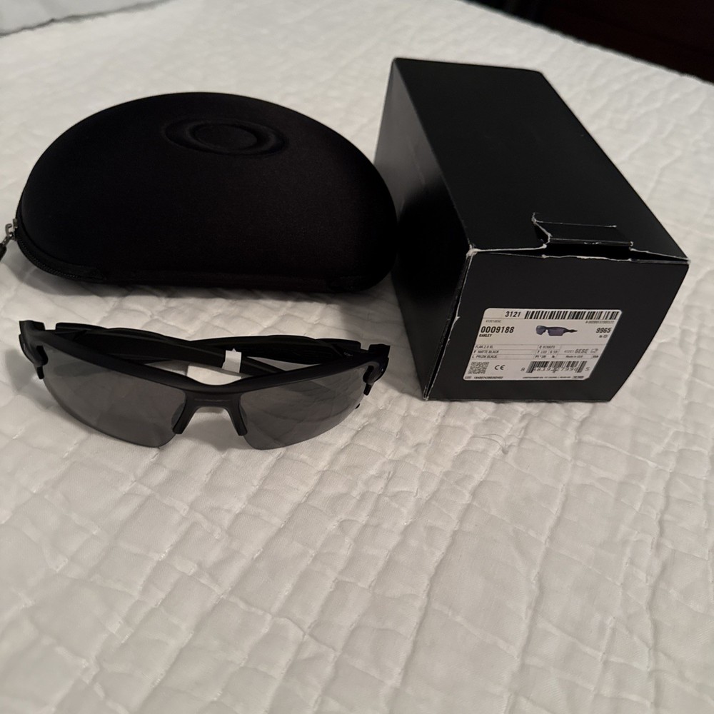 OAKLEY FLAK 2.0 XL Sunglasses OO9188-7359 Matte Black Frame W/ PRIZM Black Lens