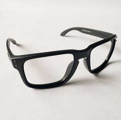 Oakley Holbrook Matte Black Gunmetal Icons Replacement Frame Only Authentic