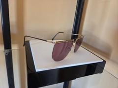 NEW CHARMANT SUNGLASSES 4907 135 MM GOLD AVIATOR MADE IN JAPAN