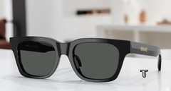 VERSACE VE4486 GB1 87 Black Dark Grey 52 mm Men’s Sunglasses