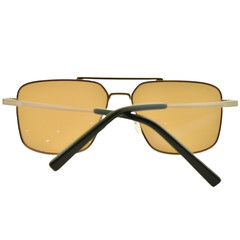 NEW!! SERENGETI AITKIN SS554001-S Bronze Polarized Pilot Full Rim Sunglasses