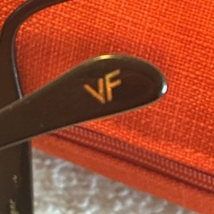 Vintage Frames (VF) Company Geometric Oversized, Black Acetate XXL