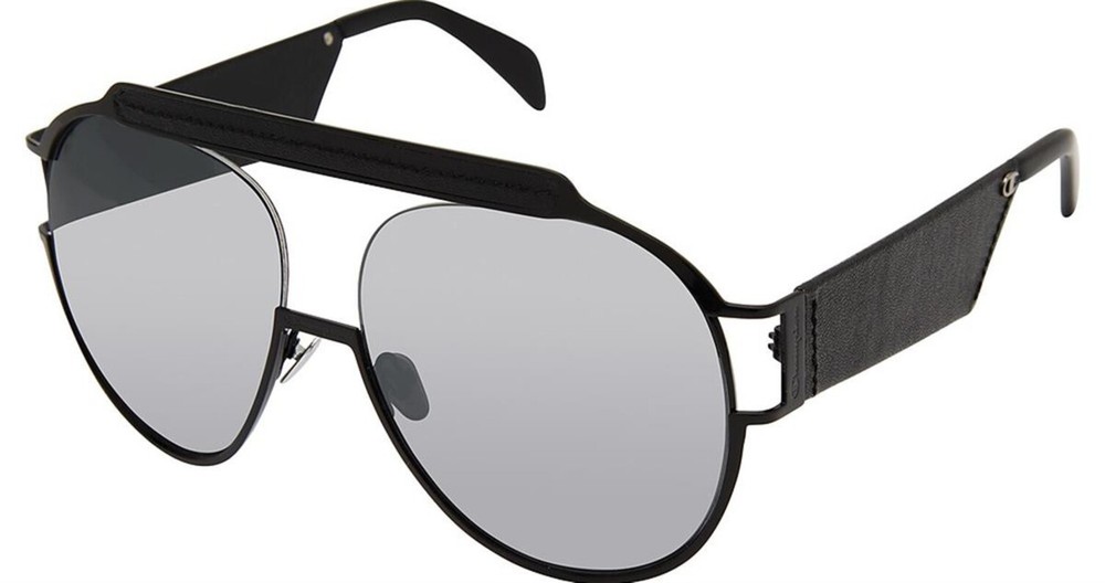 C-Life VARCITY Blk/Blk Leather C02 Size 61 Sunglasses