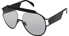C-Life VARCITY Blk/Blk Leather C02 Size 61 Sunglasses