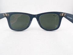 Ray-Ban Sunglasses, Wayfarer RB 2140 6061/40 3N Matte Blue, 50-22-150, Italy