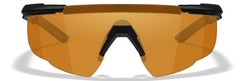 Wiley X Saber Advanced Shooting Glasses ANSI Z87.1+ Safety Sunglasses for Me…