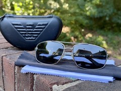 Emporio Armani EA9820/S Sunglasses Gunmetal 60 15 135 Men’s w/ Hard Case