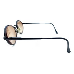 Serengeti Drivers Matte Black Metal Round Oval Sunglasses Frames Designer Unisex