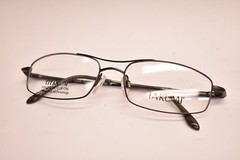 Takumi Men’s EYE GLASSES FRAMES Black Wire Wound T9638 56-17/135-20