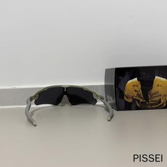 OAKLEY 9208 Radar Cycling UV400 Sunglasses With Black Polarized Lenses