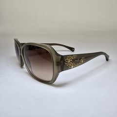 Coach C8011B Reese Olive 57mm Gold Floral Sunglasses 5042/13