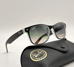 Ray-Ban RB2132 New Wayfarer Classic Sunglasses 55-18 Grey Gradient Lens UV400
