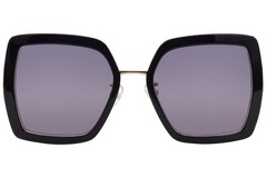Just Cavalli SJC041 0Z42 Sunglasses Women’s Black/Gold/Dark Grey 53mm