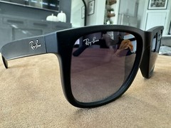 Ray-Ban RB4165 Justin Rubber Black Sunglasses 54mm 16mm 145mm – 601/8G #B88