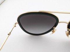 Gucci Sunglasses, GG0062S 003 Green/Red/Gold, 57-17-140, Metal, Japan