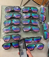 New USB-Charged Sound Activated LED Cool Glasses Party Rave Dancing US seller