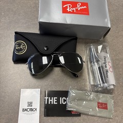 Ray-Ban Classic Aviator Sunglasses Silver with Dark Smoke Lens – W3277 – RB3025